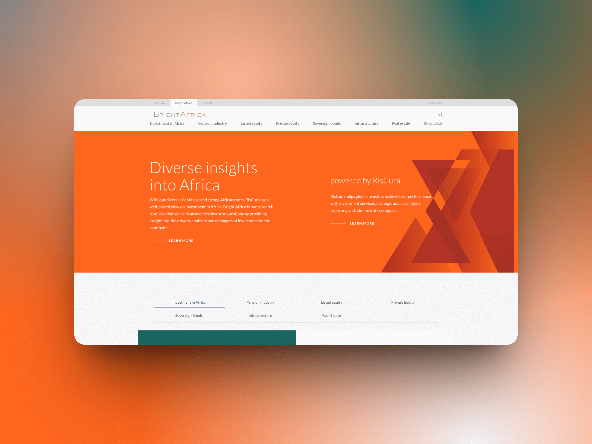 Bright Africa project imagery