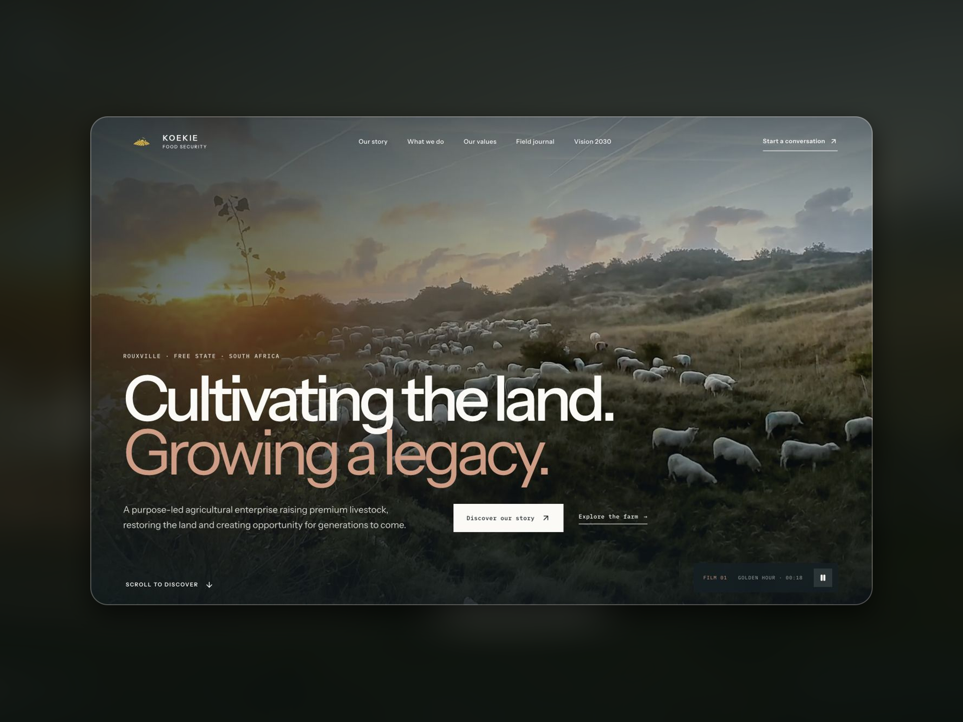 Koekie Food Security website