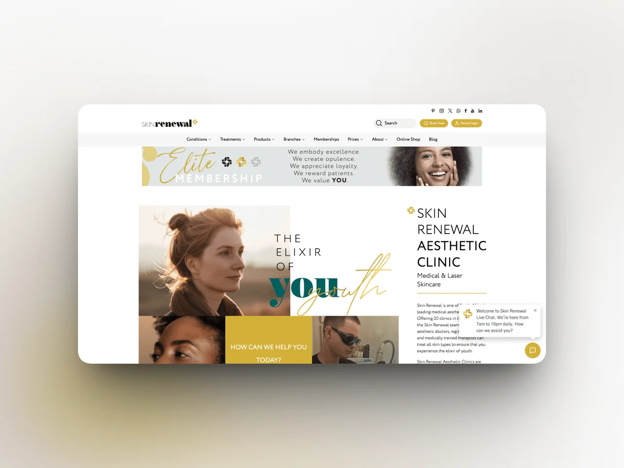 Skin Renewal project presentation